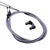 Kink BMX Brakes And Brake Parts Snafu Astroglide Dual Lower Cable (London Mod) - Clear/Black