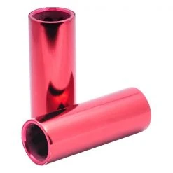 Snafu Hex 100mm Alloy Core Chromo Sleeve Pegs - Red