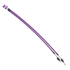 Snafu BMX Astrolglide Upper Gyro Cable - Purple Brakes And Brake Parts