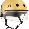 S1 Lifer Visor Gen 2 Helmet - Gold Mirror