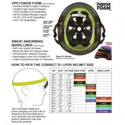 S1 Lifer Helmet - Lagoon Gloss PROTECTIVE GEARS