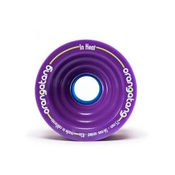 Orangatang In Heat 75mm 83a Purple Longboard Wheels (Set Of 4)