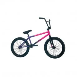 BMX Bikes Sunday 2022 Street Sweeper 20.75" Jake Seeley Signature Complete BMX Bike RHD - Matte Hot Pink/Matte Grape Fade