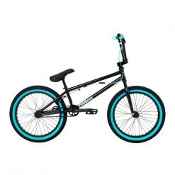 Fit 2021 PRK MD 20.5" Complete BMX Bike - Black Teal Flake BMX Bikes