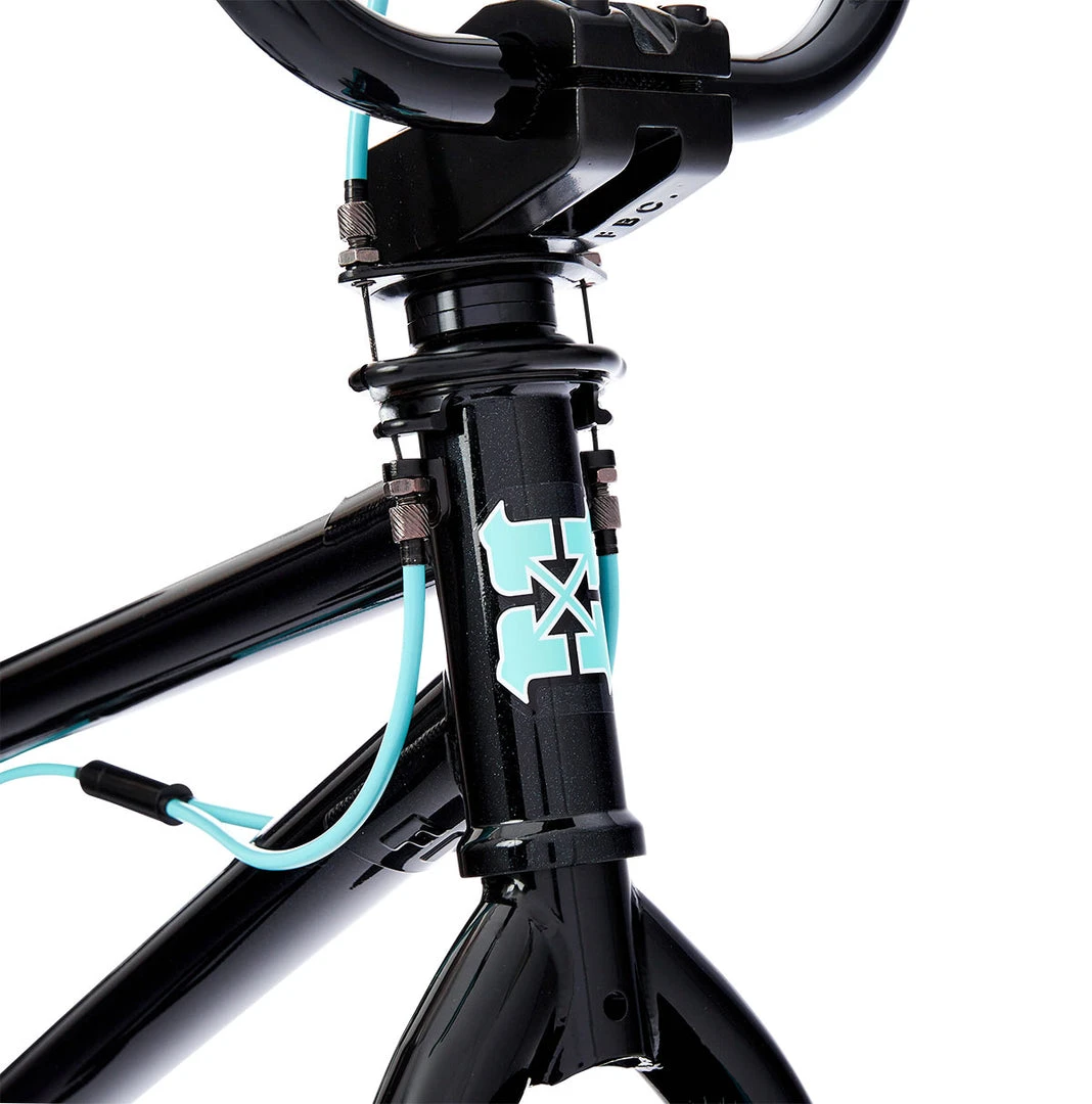 Fit 2021 PRK MD 20.5" Complete BMX Bike - Black Teal Flake BMX Bikes 6 Fit 2021 PRK MD 20.5" Complete BMX Bike - Black Teal Flake BMX Bikes