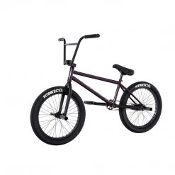 BMX Bikes Fit 2021 STR Freecoaster LG 20.75" Complete BMX Bike - Trans Matte Purple
