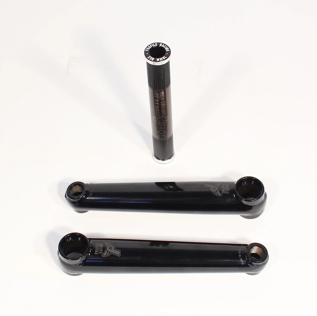 Profile Racing Column 22mm Cranks 170mm - Black Profile Racing Column 22mm Cranks 170mm - Black