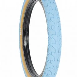 Rant BMX Squad Tire 29" X 2.35" - Sky Blue/Tan Wall Tires