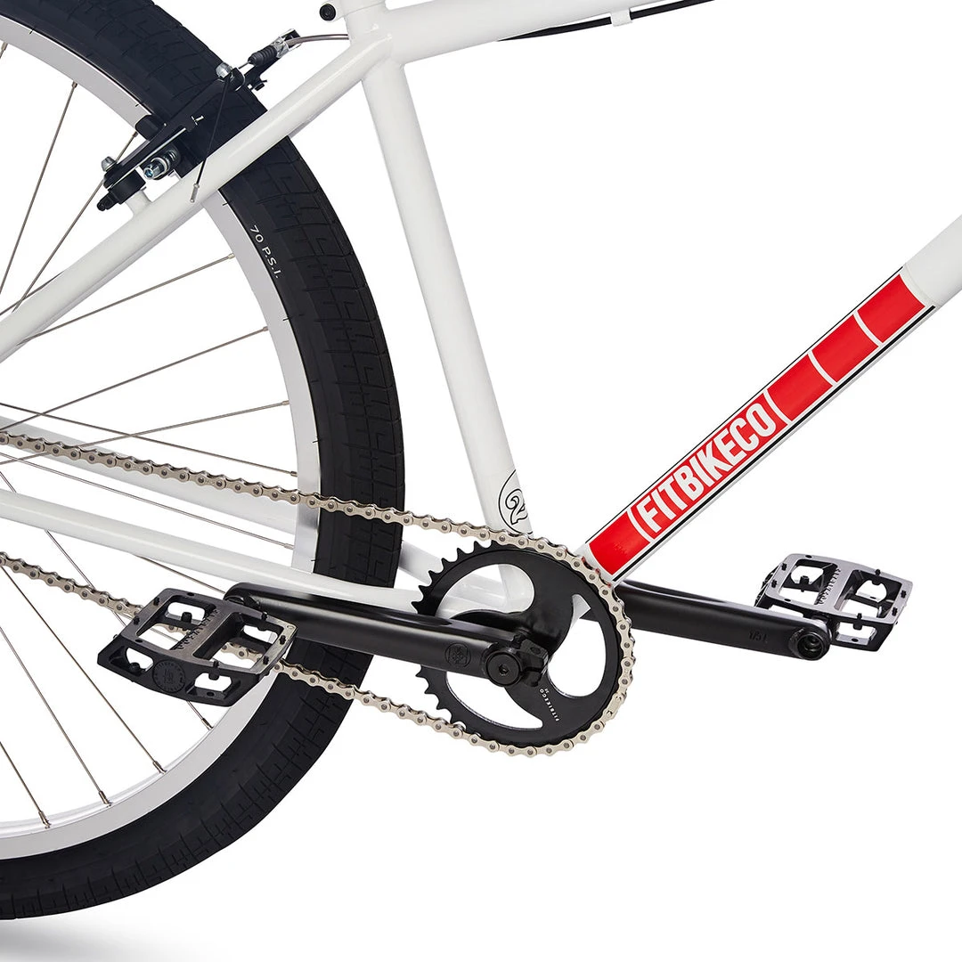 BMX Bikes Fit 2023 CR 29" Complete BMX Bike - White Out 6 BMX Bikes Fit 2023 CR 29" Complete BMX Bike - White Out