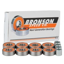 Bronson G2 Bearings Single Set Pack With Spacers+Washers