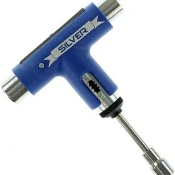 Silver Multi-Purpose Skate Tool - Blue