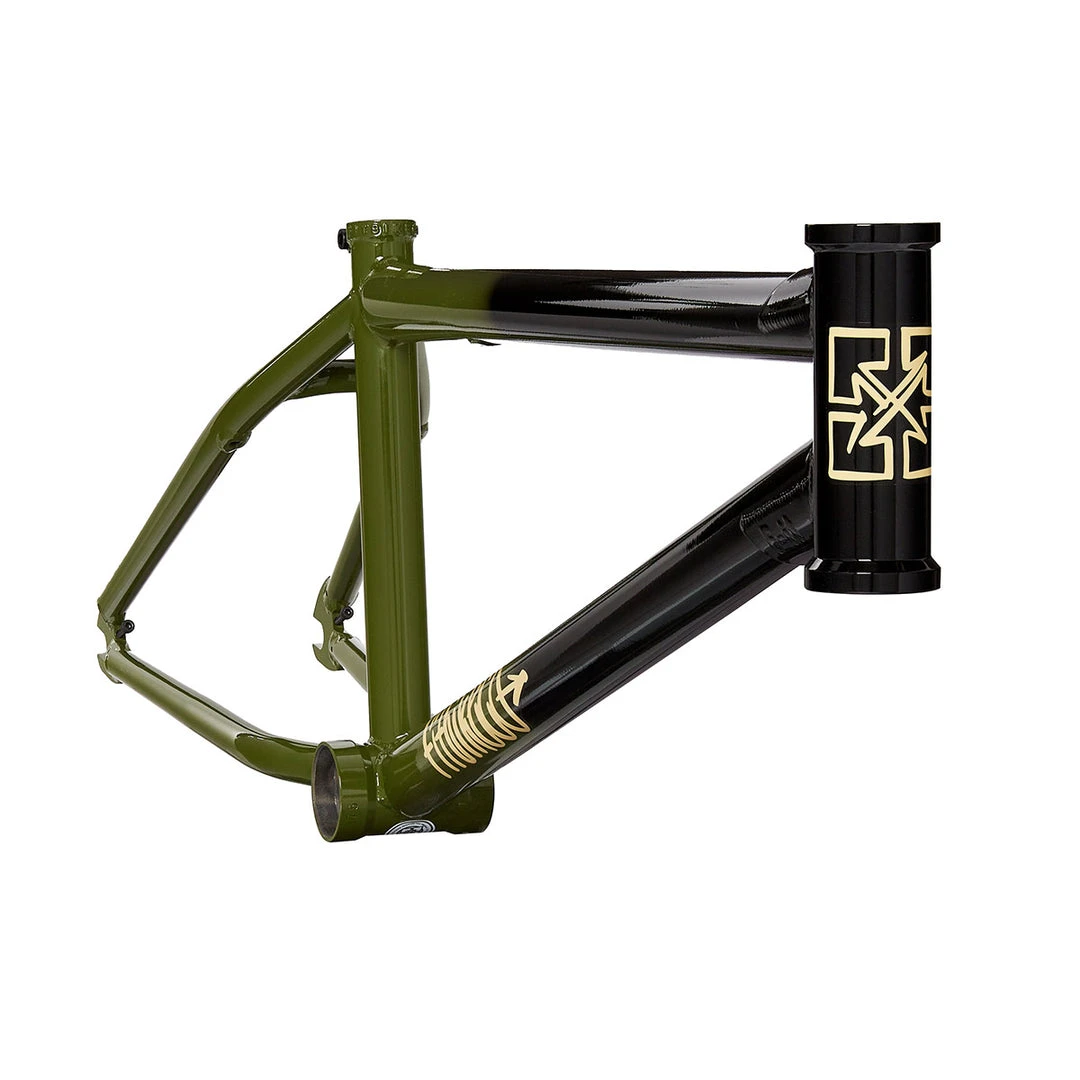 Frames Fit Shortcut Frame 21" - Gloss Black Army Green Fade 5 Frames Fit Shortcut Frame 21" - Gloss Black Army Green Fade