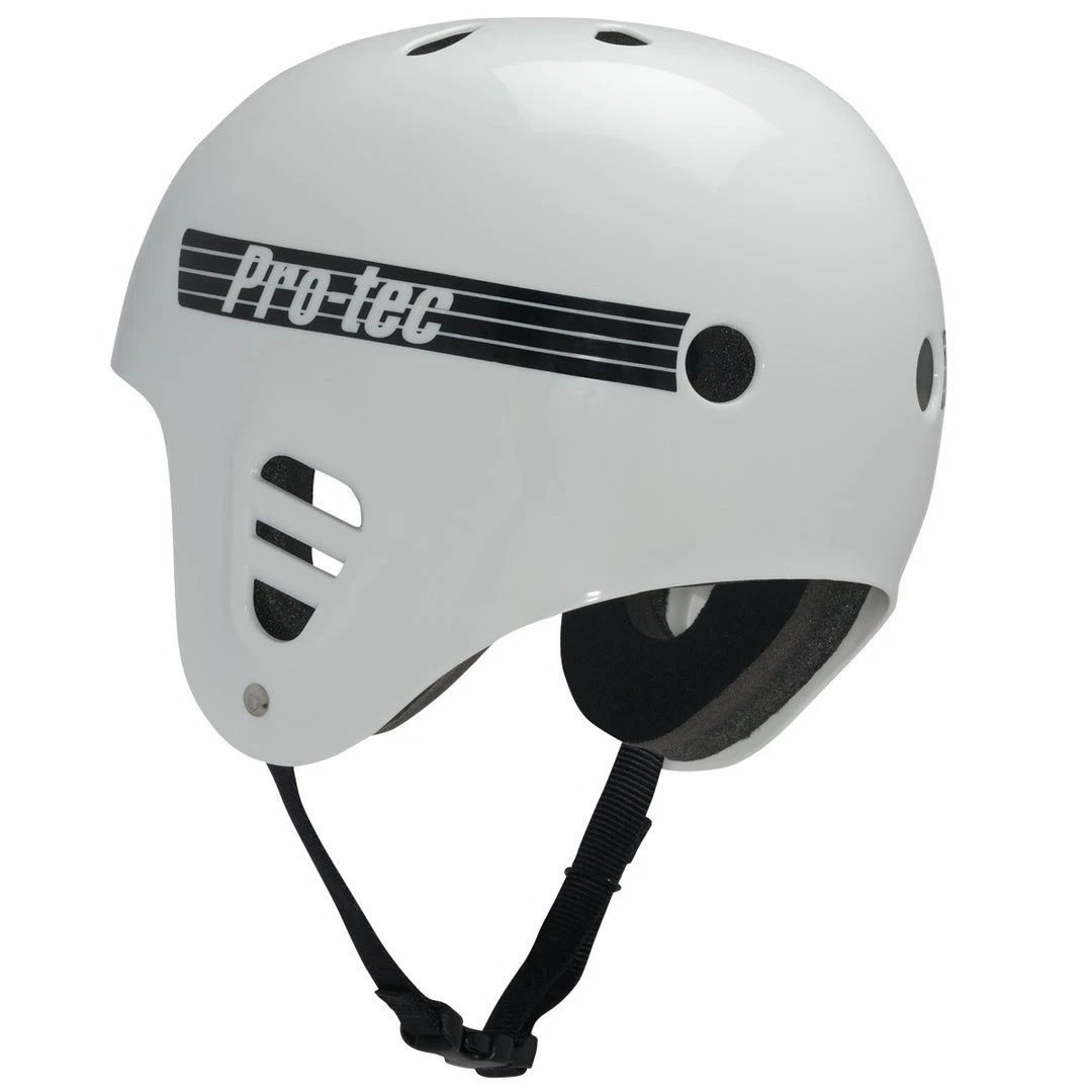 ProTec Classic Full Cut Helmet - White PROTECTIVE GEARS 4 ProTec Classic Full Cut Helmet - White PROTECTIVE GEARS