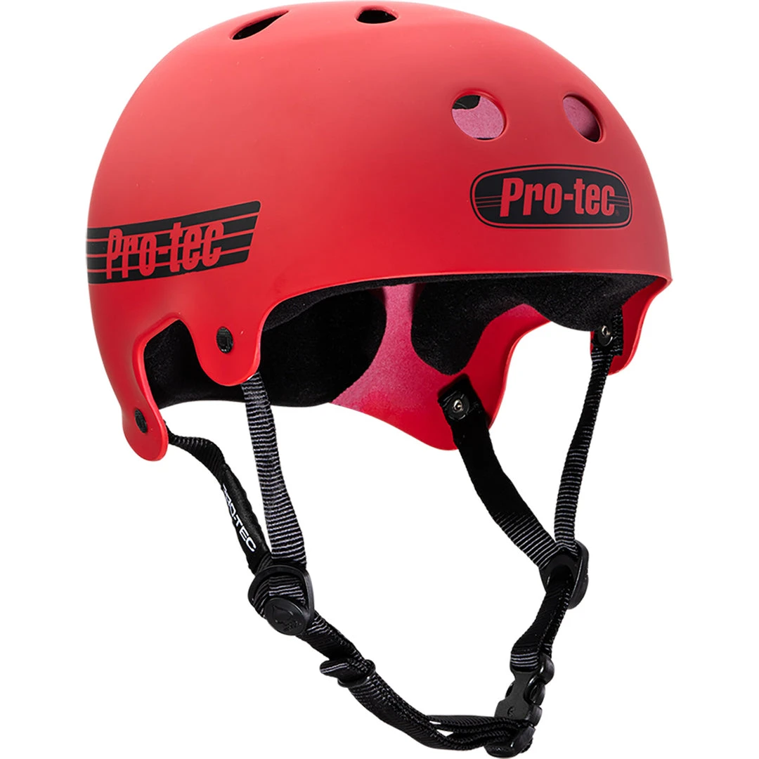 ProTec Classic Old School Helmet - Matte Red 3 ProTec Classic Old School Helmet - Matte Red