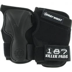 187 Pads PROTECTIVE GEARS 187 Killer Pads Derby Wrist Guard - Black