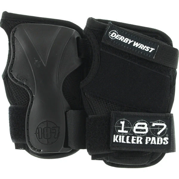 187 Pads PROTECTIVE GEARS 187 Killer Pads Derby Wrist Guard - Black 3 187 Pads PROTECTIVE GEARS 187 Killer Pads Derby Wrist Guard - Black