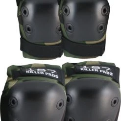 187 Pads 187 Combo Pack Knee/Elbow Pad Set - Camo PROTECTIVE GEARS