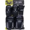 187 Pads PROTECTIVE GEARS 187 Killer Pads 6-Pack Adult Pad Set Combo - Black