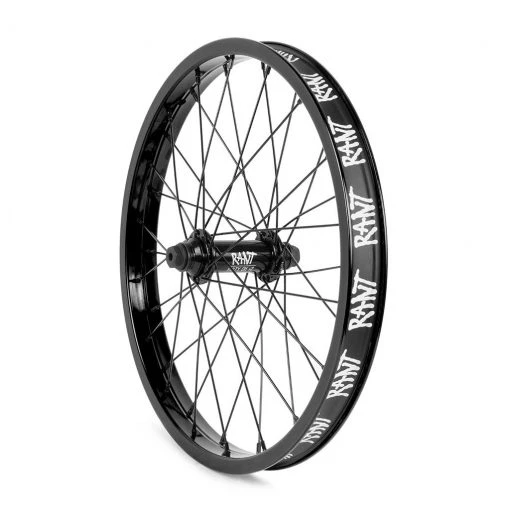 Rant BMX 18" Party On V2 Front Wheel - Black