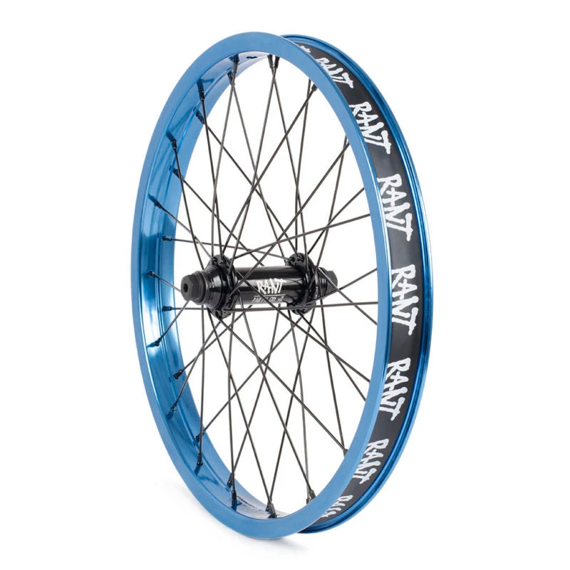 Rant BMX 18" Party On V2 Front Wheel - Blue Wheels 3 Rant BMX 18" Party On V2 Front Wheel - Blue Wheels