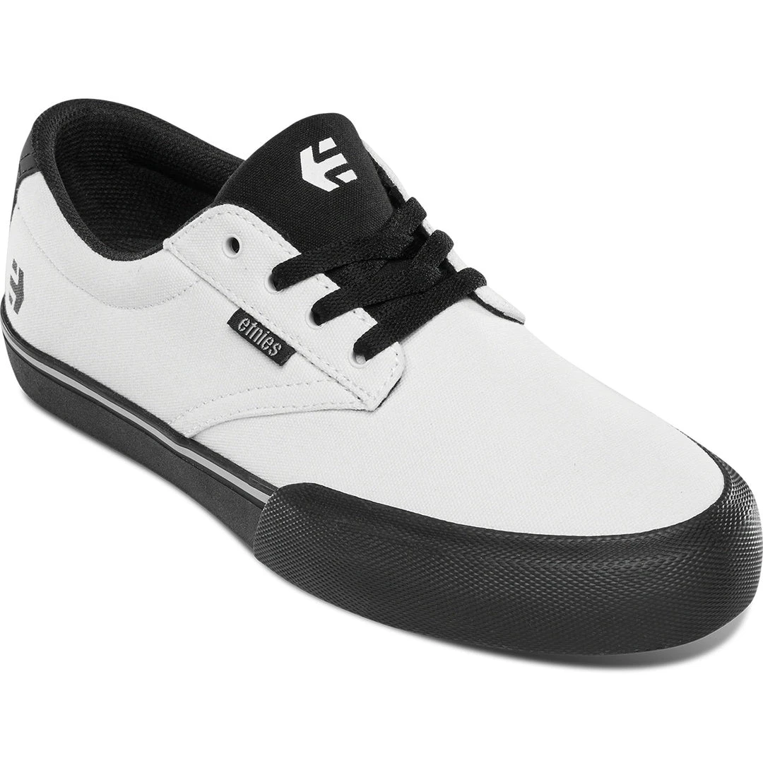 MEN Etnies Shoes Jameson Vulc BMX - White/Black 4 MEN Etnies Shoes Jameson Vulc BMX - White/Black