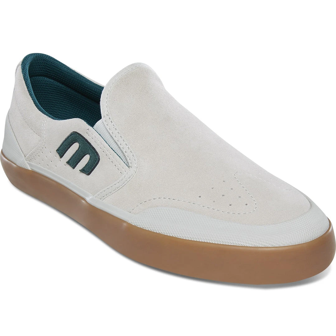 MEN Etnies Shoes Marana Slip XLT - White/Green/Gum MEN Etnies Shoes Marana Slip XLT - White/Green/Gum
