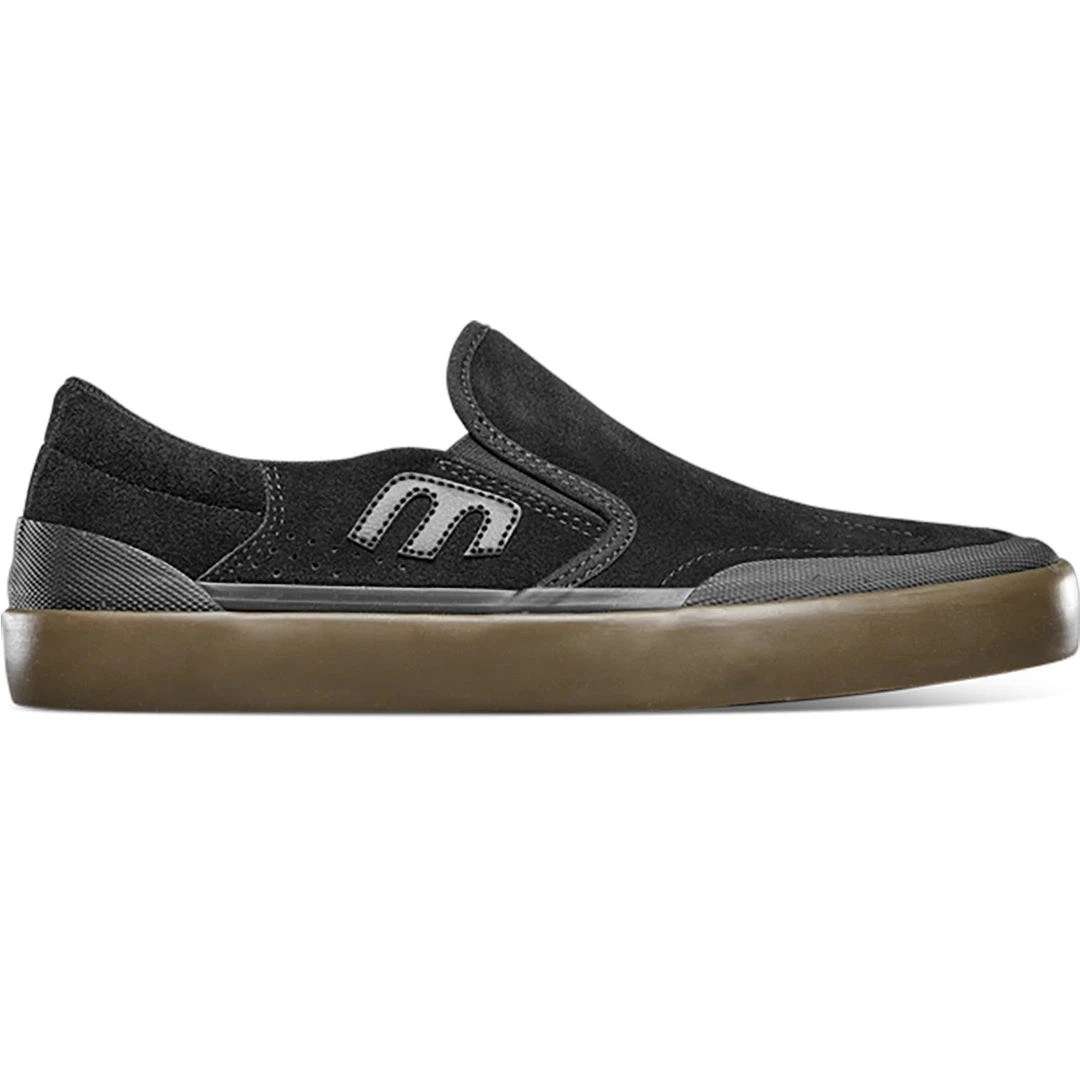 MEN Etnies Shoes Marana Slip XLT - Black/Gum 3 MEN Etnies Shoes Marana Slip XLT - Black/Gum