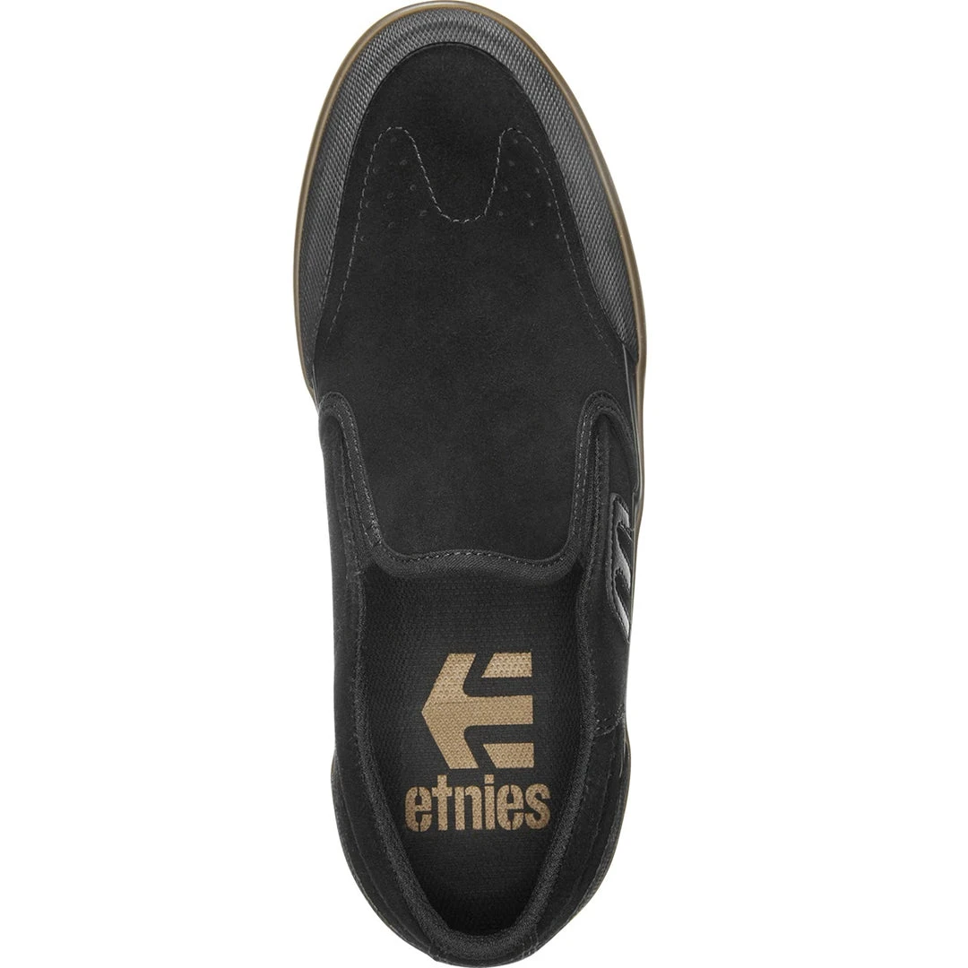 MEN Etnies Shoes Marana Slip XLT - Black/Gum 5 MEN Etnies Shoes Marana Slip XLT - Black/Gum