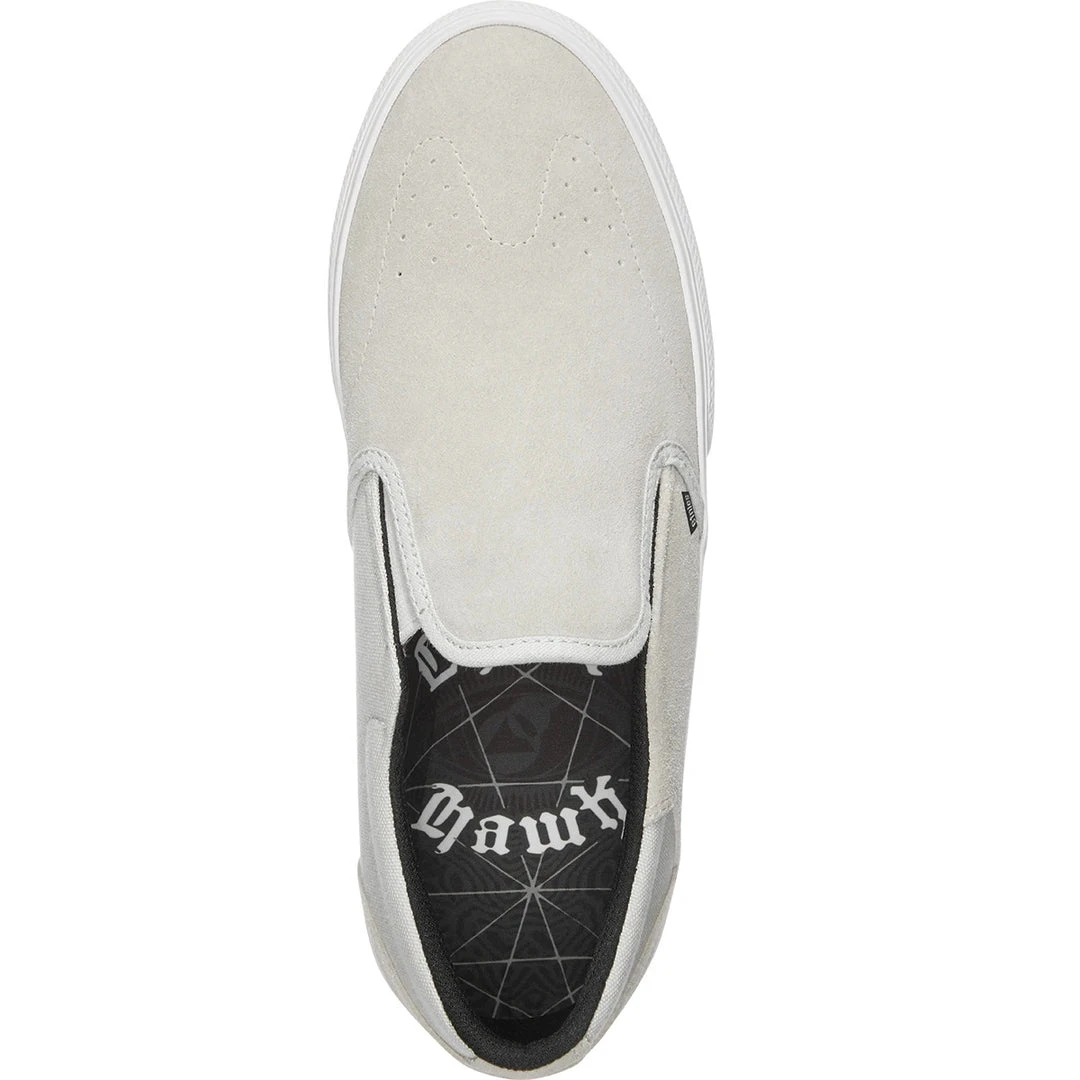 Etnies Shoes Marana Slip Chase Hawk - White MEN 5 Etnies Shoes Marana Slip Chase Hawk - White MEN