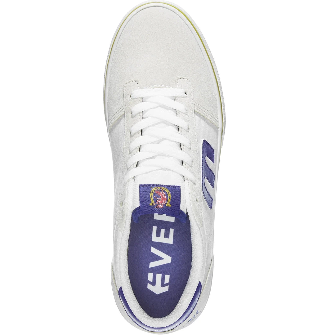 Etnies Shoes Calli Vulc X Colt 45 - White/Navy/Gold MEN Etnies Shoes Calli Vulc X Colt 45 - White/Navy/Gold MEN