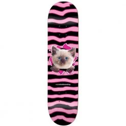 Decks Enjoi Kitten Ripper HYB Skateboard Deck - 7.75" Pink