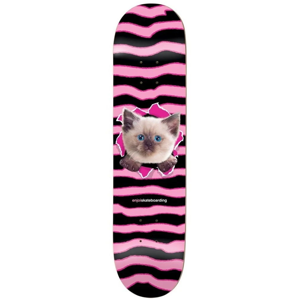 Decks Enjoi Kitten Ripper HYB Skateboard Deck - 7.75" Pink 3 Decks Enjoi Kitten Ripper HYB Skateboard Deck - 7.75" Pink