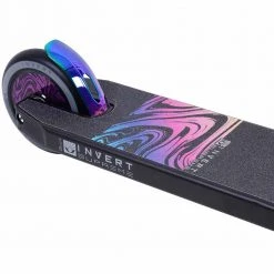 Invert Supreme 1-7-12 Complete Scooter - Black/Neo Purple 24 Invert Supreme 1-7-12 Complete Scooter - Black/Neo Purple