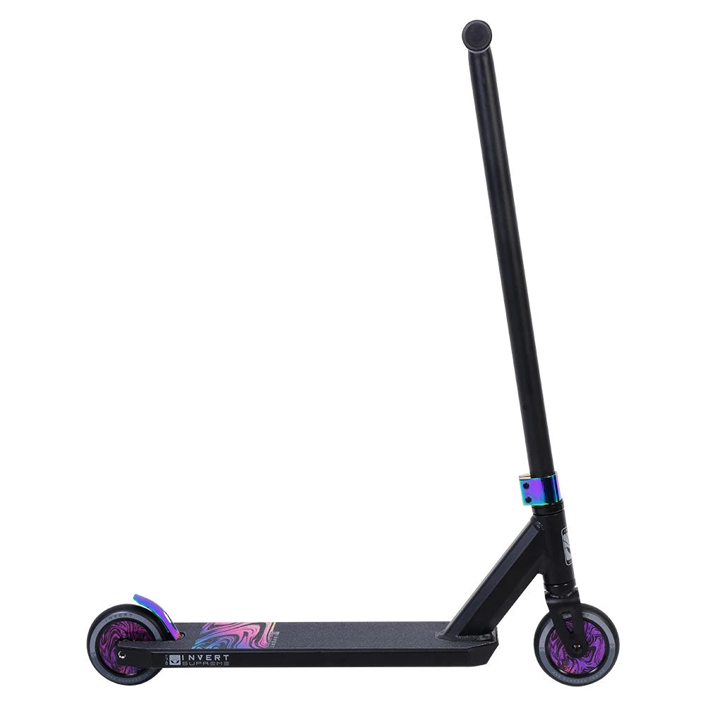 Invert Supreme 1-7-12 Complete Scooter - Black/Neo Purple 5 Invert Supreme 1-7-12 Complete Scooter - Black/Neo Purple