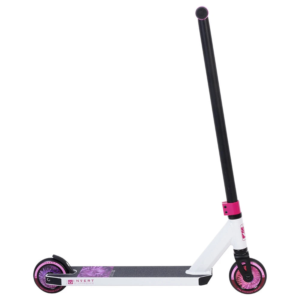 Invert Supreme 1-7-12 Complete Scooter - White/Black/Pink Complete Scooters 5 Invert Supreme 1-7-12 Complete Scooter - White/Black/Pink Complete Scooters