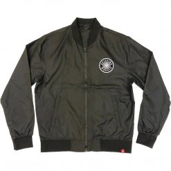 Spitfire OG Circle Patch Bomber Jacket - Black MEN