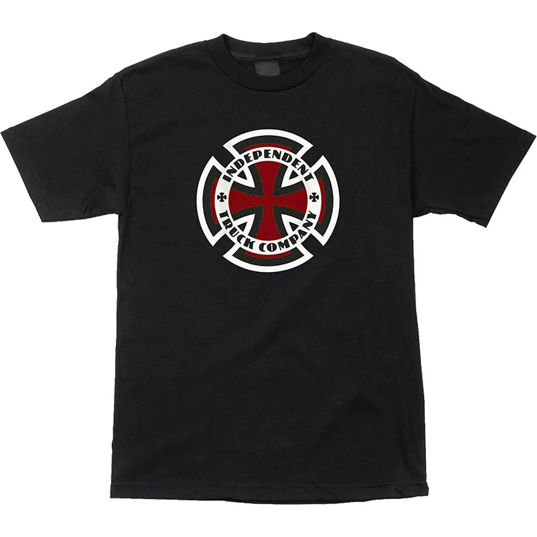 Independent Ringed Cross T-Shirt Medium - Black MEN 3 Independent Ringed Cross T-Shirt Medium - Black MEN