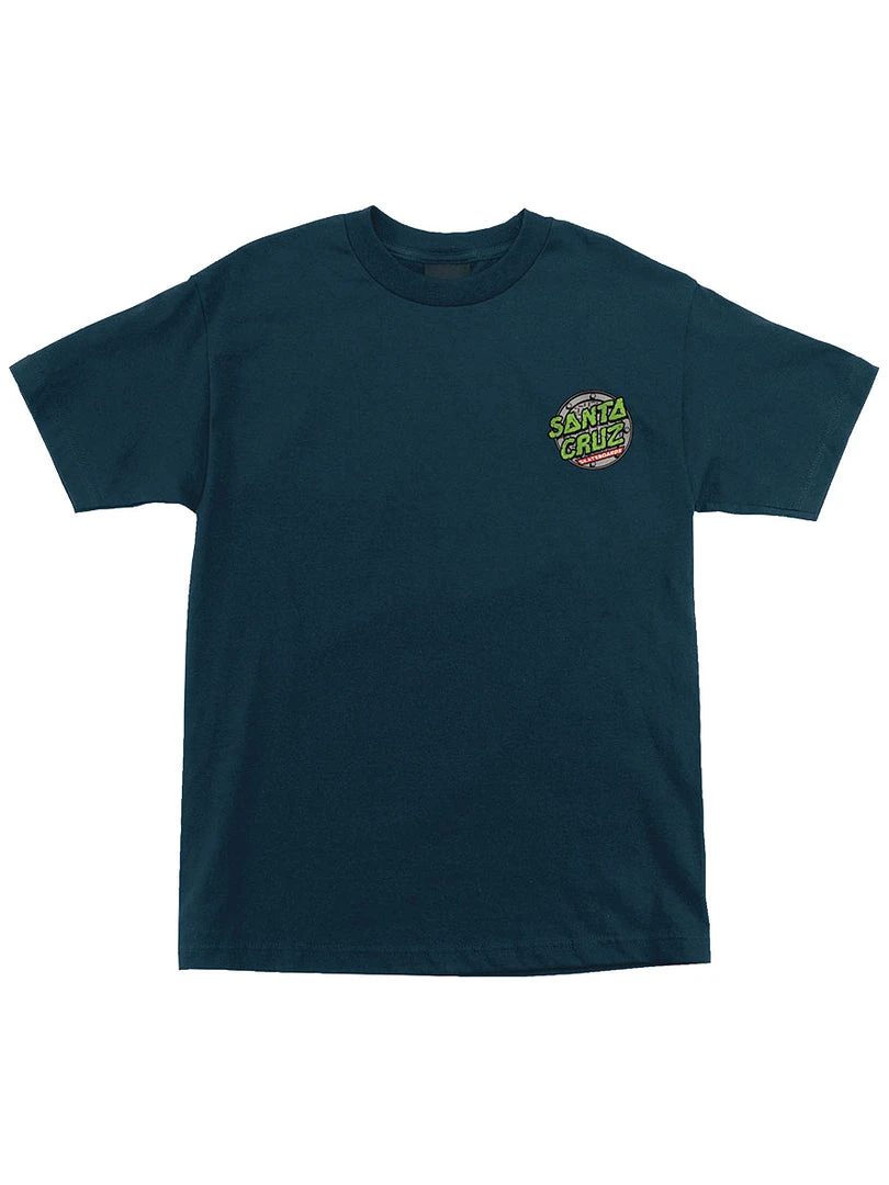 Santa Cruz TMNT Sewer Dot Short Sleeve Men's T-Shirt - Harbor Blue 4 Santa Cruz TMNT Sewer Dot Short Sleeve Men's T-Shirt - Harbor Blue