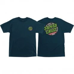 Santa Cruz TMNT Sewer Dot Short Sleeve Men's T-Shirt - Harbor Blue 7 Santa Cruz TMNT Sewer Dot Short Sleeve Men's T-Shirt - Harbor Blue