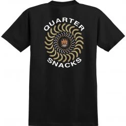 MEN Spitfire X QS Quarter Classic Tee - Black/White