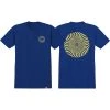 Spitfire Classic Swirl Youth T-Shirts - Royal/Yellow MEN 1 Spitfire Classic Swirl Youth T-Shirts - Royal/Yellow MEN