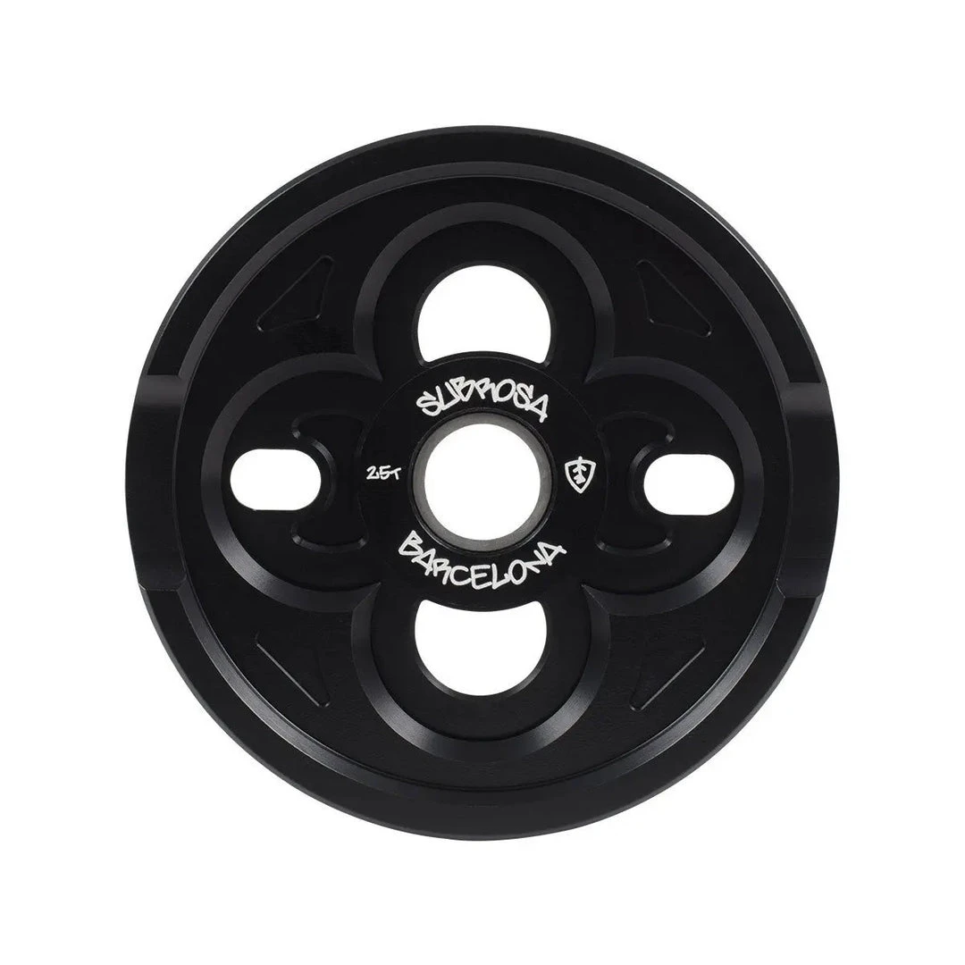 Sprockets Subrosa BMX Barcelona Sprocket 25T - Matte Black 3 Sprockets Subrosa BMX Barcelona Sprocket 25T - Matte Black