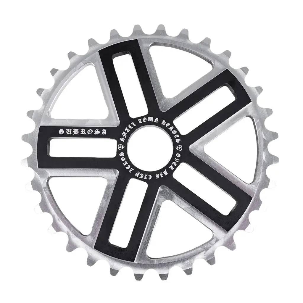 Subrosa BMX Hero Sprocket 28T - Matte Black Subrosa BMX Hero Sprocket 28T - Matte Black