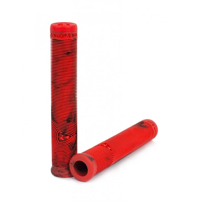 Subrosa BMX Griffin Grips DCR - Black/Neon Red Marble 3 Subrosa BMX Griffin Grips DCR - Black/Neon Red Marble