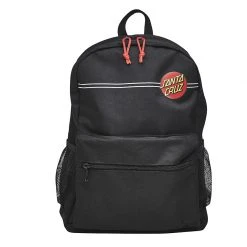 Backpacks Santa Cruz Classic Dot Stripe Mens Backpack - Black