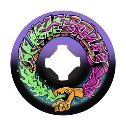 Slime Balls Greetings Speed Balls Wheels 53mm 99a - Purple/Black (Set Of 4)