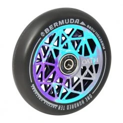 Oath Bermuda Scooter Wheels 110mm - Blue/Purple/Titanium (Pair)