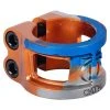 Oath Cage V2 Oversized 2 Bolt Clamp - Orange/Blue/Titanium Clamps
