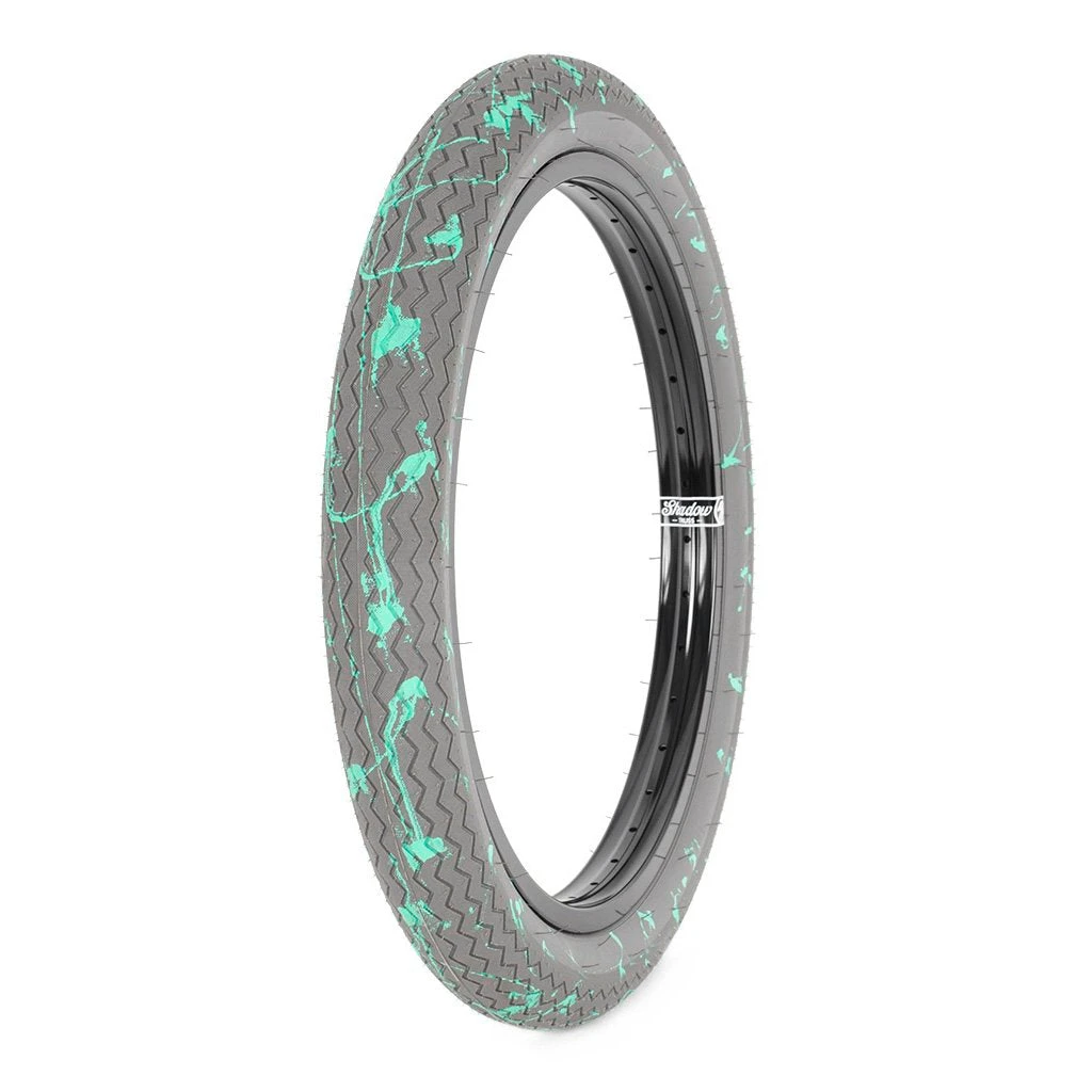 Rant Subrosa BMX Sawtooth Tire 20" X 2.35" - Teal Drip 3 Rant Subrosa BMX Sawtooth Tire 20" X 2.35" - Teal Drip