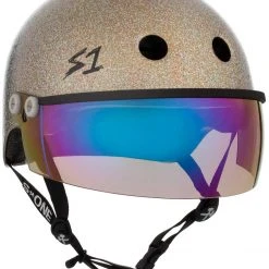 S1 Lifer Visor Gen 2 Helmet - Gold Gloss Glitter